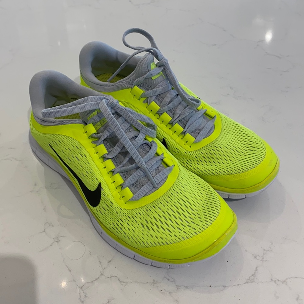 Nike Free 3.0 Neon Green Sneakers